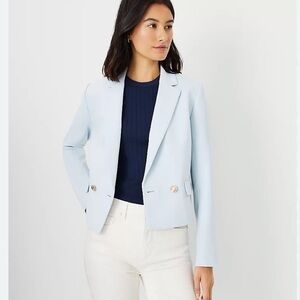 🆕 Ann Taylor Double Breasted Blazer Size 0